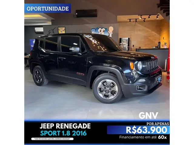 Carro Jeep Renegade 2016 Sport 1.8 4x2 (Flex)