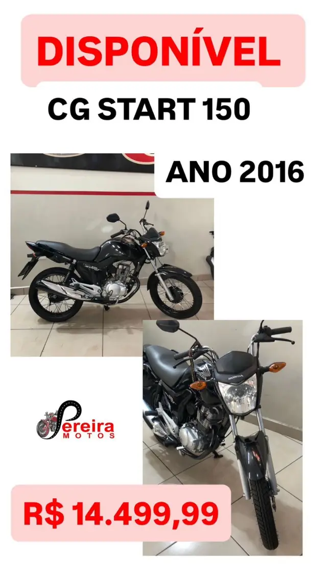 Moto Honda CG 150 2015 Start Flexone