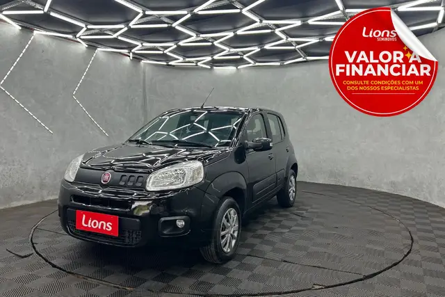 Carro Fiat Uno 2016 Attractive 1.0 (Flex) 4p