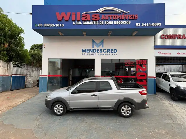 Carro Fiat Strada 2014 Working 1.4 (Flex) (Cabine Dupla)