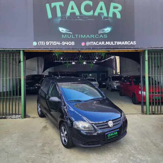 Carro Volkswagen Fox 2010 Black 1.0 8V (Flex) 4p