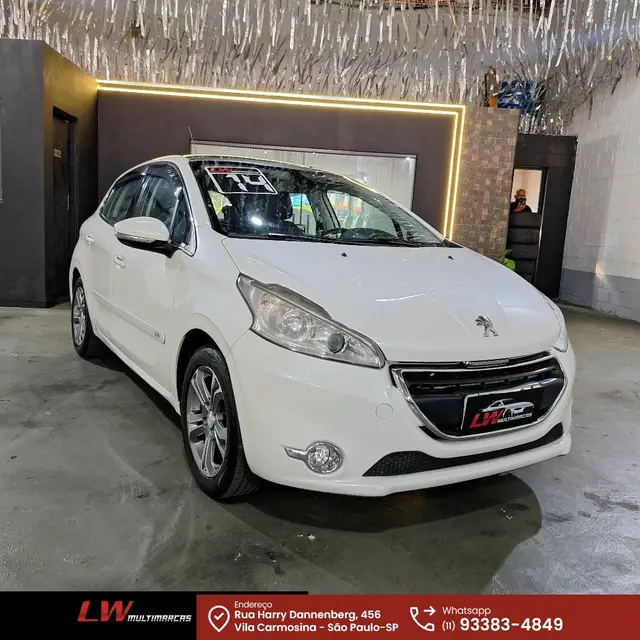 Carro Peugeot 208 2014 Griffe 1.6 16V (Flex) (Aut)