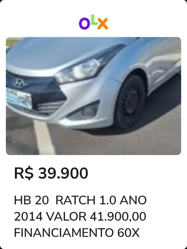 Carro Hyundai HB20 2014 1.0 Comfort Style (Flex)