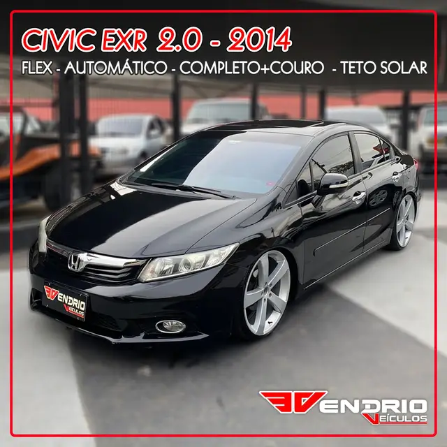 Carro Honda Civic 2014 New  EXR 2.0 i-VTEC (Aut) (Flex)