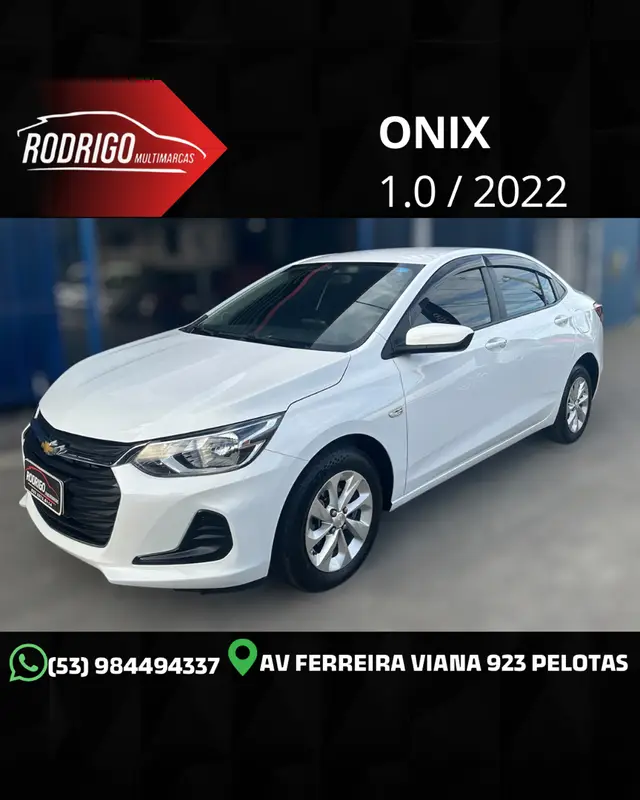 Carro Chevrolet Onix Plus 2022 1.0 LT (Flex)