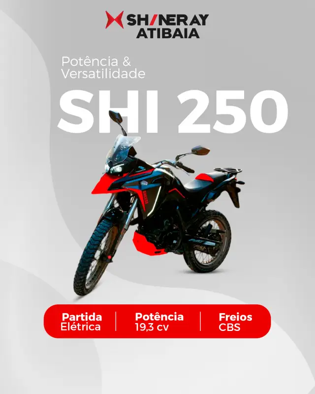 Moto Shineray SHI 250 2026 EFI