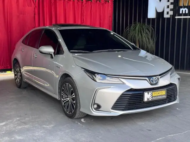 Carro Toyota Corolla 2023 Altis Hybrid Premium 1.8 Flex