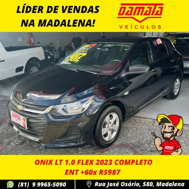 Carro Chevrolet Onix 2023 1.0