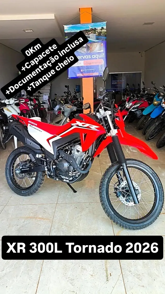 Moto Honda XR 300L 2026 Tornado
