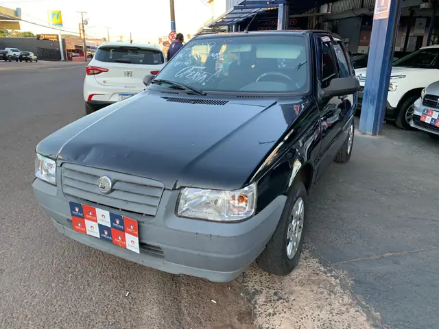 Carro Fiat Uno Mille 2008 Fire 1.0 (Flex)