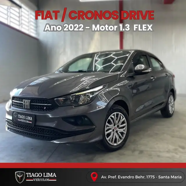 Carro Fiat Cronos 2022 Drive 1.3