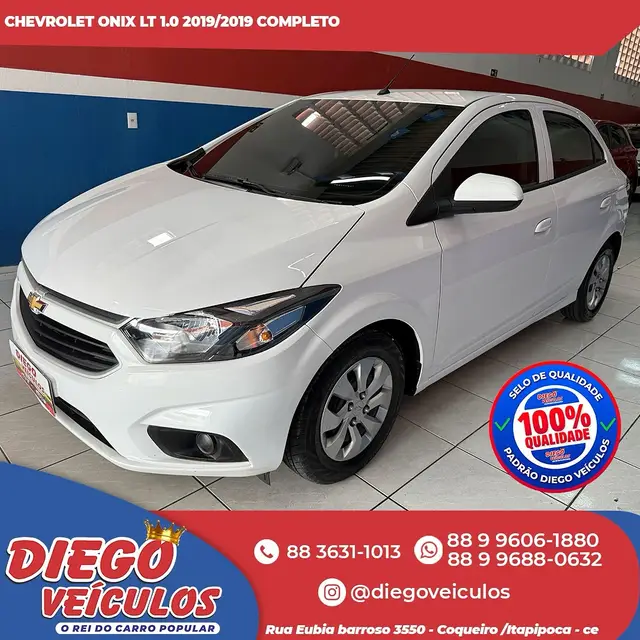 Carro Chevrolet Onix 2019 1.0 LT SPE/4