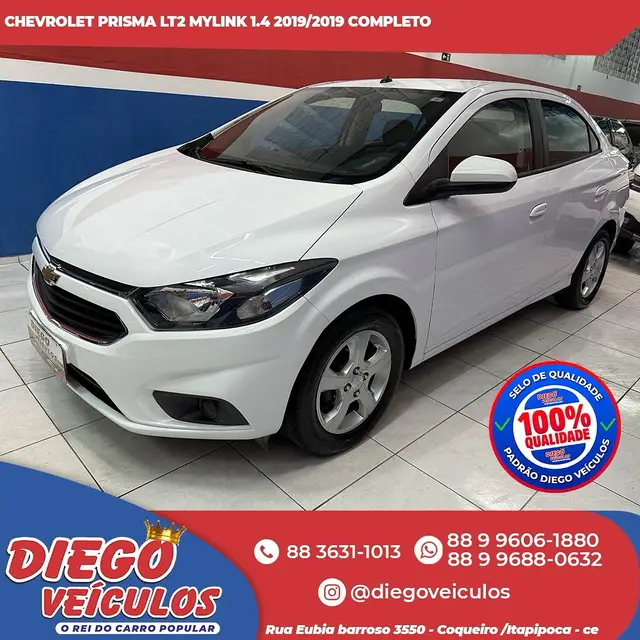 Carro Chevrolet Prisma 2019 1.4 LT SPE/4