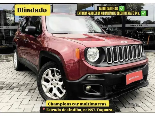 Carro Jeep Renegade 2018 Sport 1.8 4x2 (Aut) (Flex)