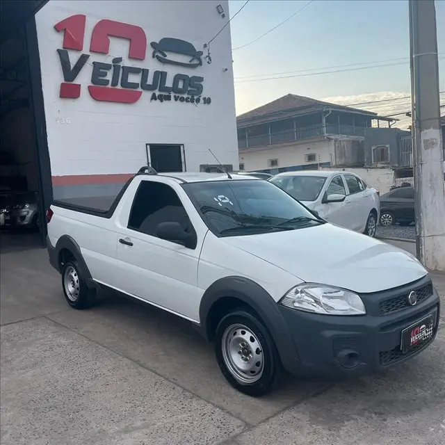 Carro Fiat Strada 2019 Hard Working 1.4 (Flex) (Cabine Simples)