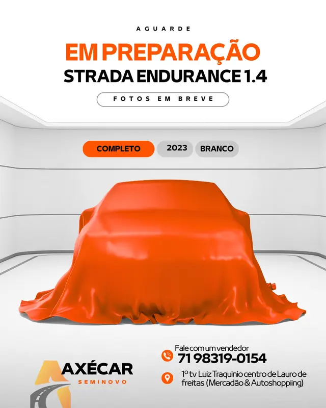 Carro Fiat Strada 2023 Endurance 1.4 CS