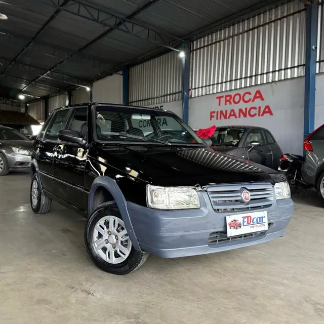 Carro Fiat Uno Mille 2009 Fire Economy Way 1.0 (Flex) 4p