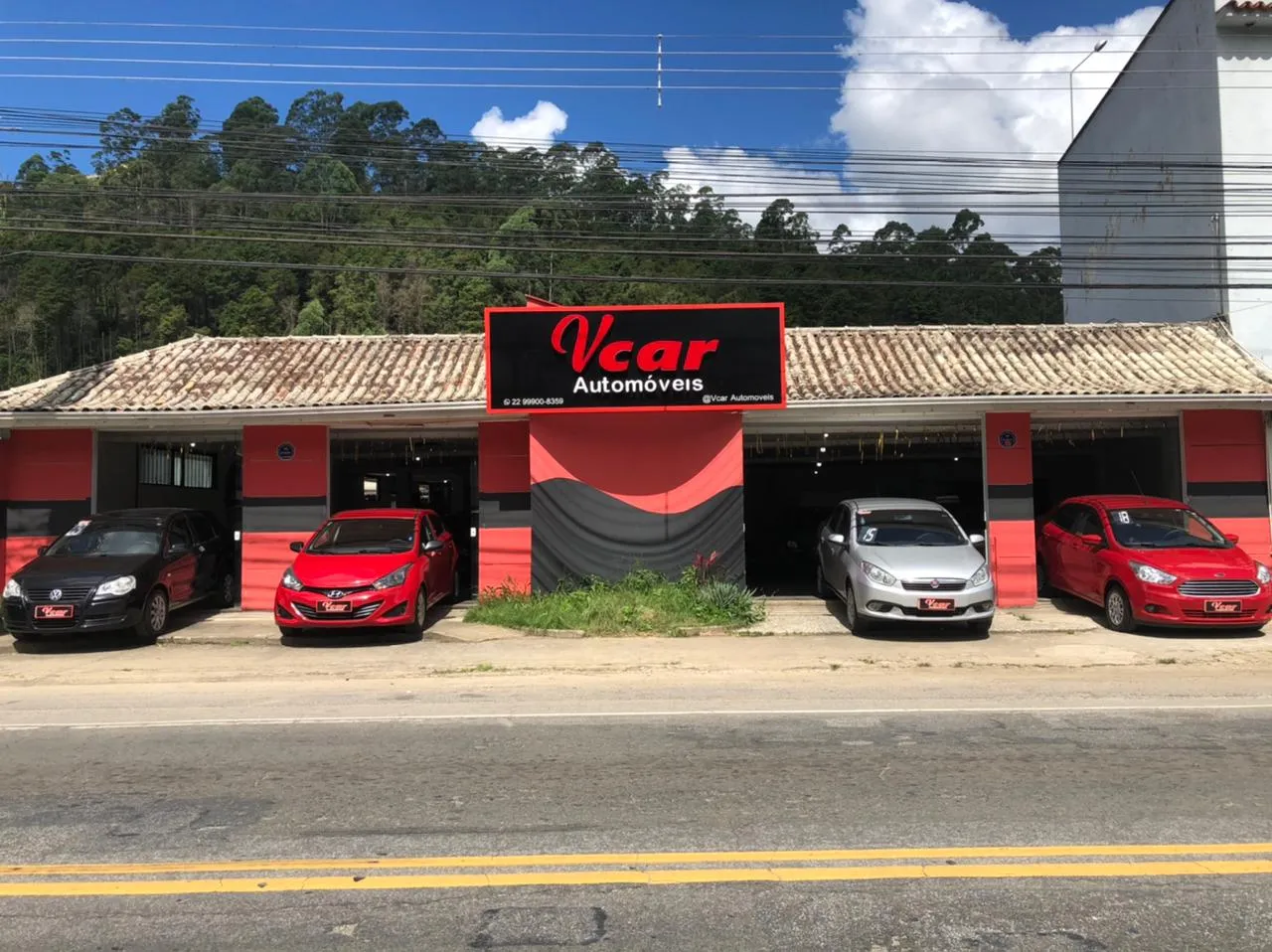 Fachada da loja VCAR AUTOMOVEIS - Nova Friburgo - RJ