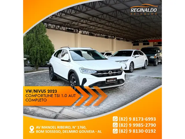 Carro Volkswagen Nivus 2023 Comfortline 200 TSI