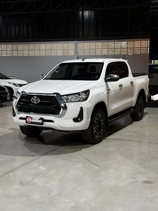 Carro Toyota Hilux Cabine Dupla 2021 SRV 2.7 CD 4x2 (Flex) (Aut)