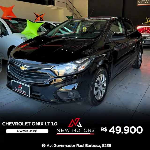 Carro Chevrolet Onix 2017 1.0 LT SPE/4