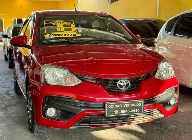 Carro Toyota Etios 2018 X 1.3 (Flex)