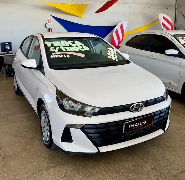 Carro Hyundai HB20 2024 Sense 1.0 (Mec.)