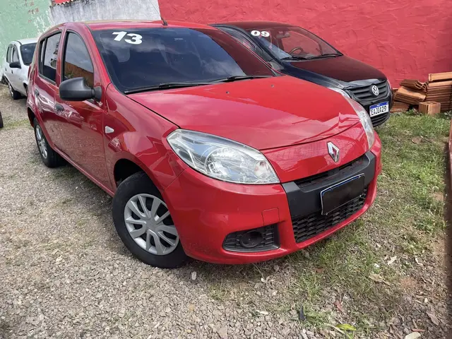 Carro Renault Sandero 2013 Authentique 1.0 16V (flex)