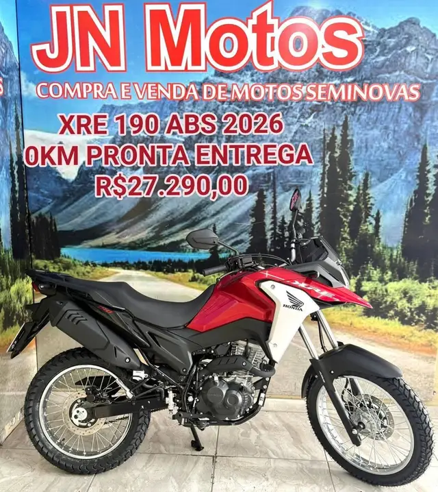 Moto Honda XRE 190 2026 ABS