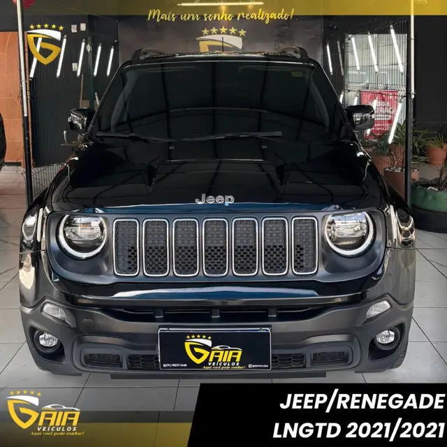 Carro Jeep Renegade 2021 1.8 4x2 (Aut) (Flex)