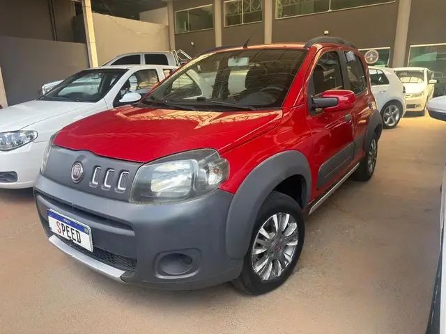 Carro Fiat Uno Mille 2012 Uno Mille Celeb. WAY ECON. 1.0 F.Flex 4p