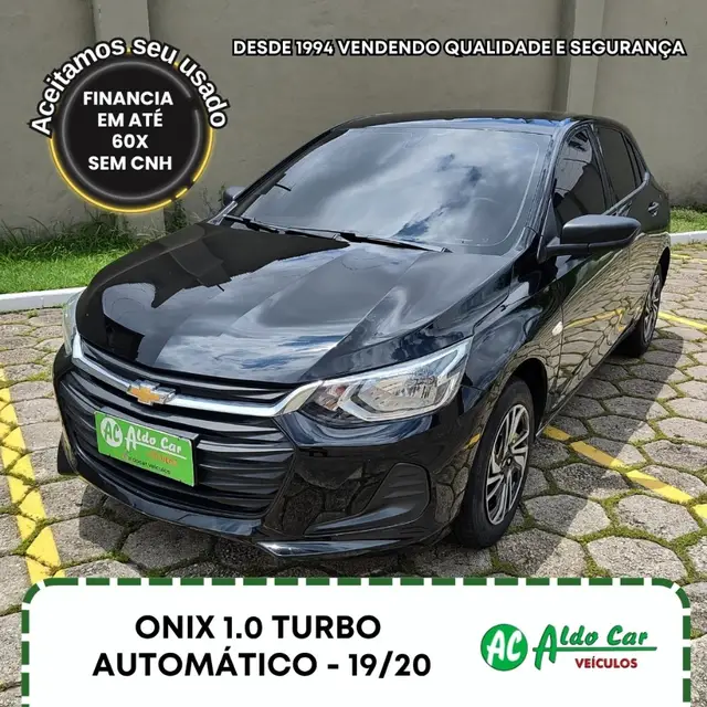Carro Chevrolet Onix 2020 1.0 Turbo (Flex) (Aut)