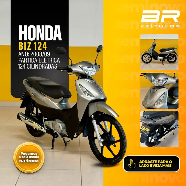 Moto Honda Biz 125i 2009 ES