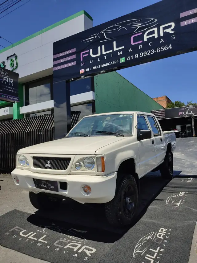 Carro Mitsubishi L200 2002 L 200 L 4x4 2.5 Turbo (cab. dupla)