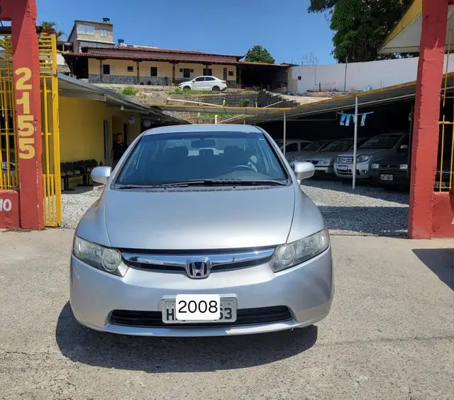 Carro Honda Civic 2008 New  LXS 1.8 16V (Flex)