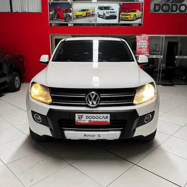 Carro Volkswagen Amarok 2014 2.0 CD 4x4 TDi Highline (Aut)