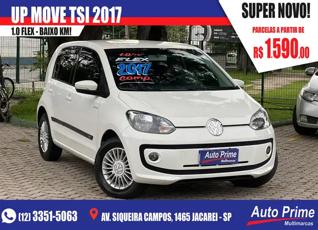 Carro Volkswagen Up! 2017 1.0 12v TSI E-Flex Move