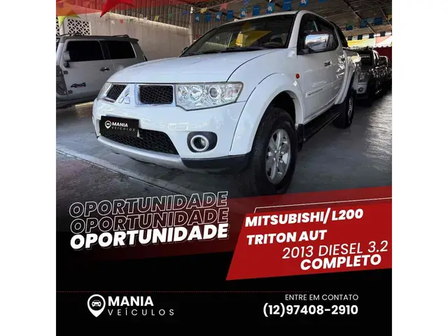 Carro Mitsubishi L200 Triton Sport 2013 3.2 DI-D 4x4 (Aut)