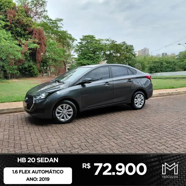Carro Hyundai HB20S 2019 1.6 Comfort Plus (Aut) (Flex)