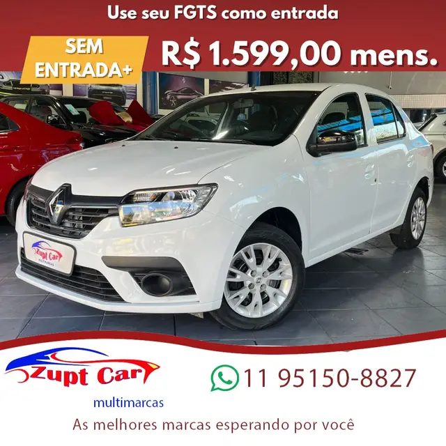 Carro Renault Logan 2023 Zen 1.0 12V SCe (Flex)