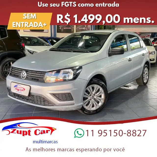 Carro Volkswagen Gol 2021 1.0 12v (Flex)