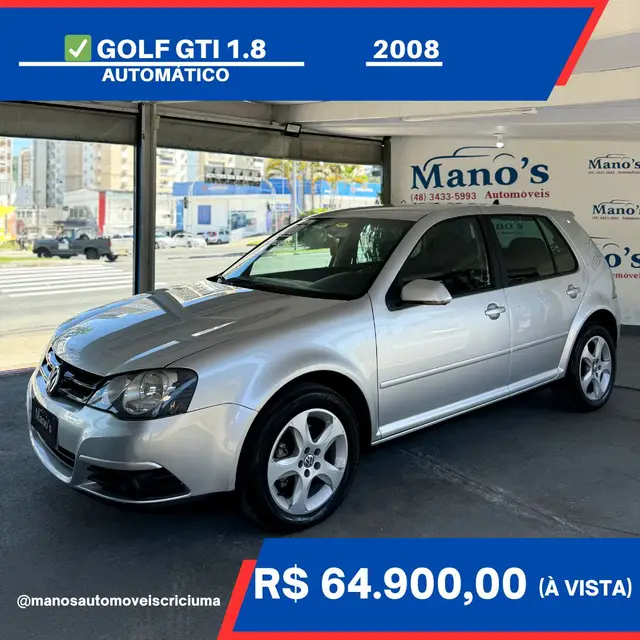 Carro Volkswagen Golf 2008 GTI 1.8T
