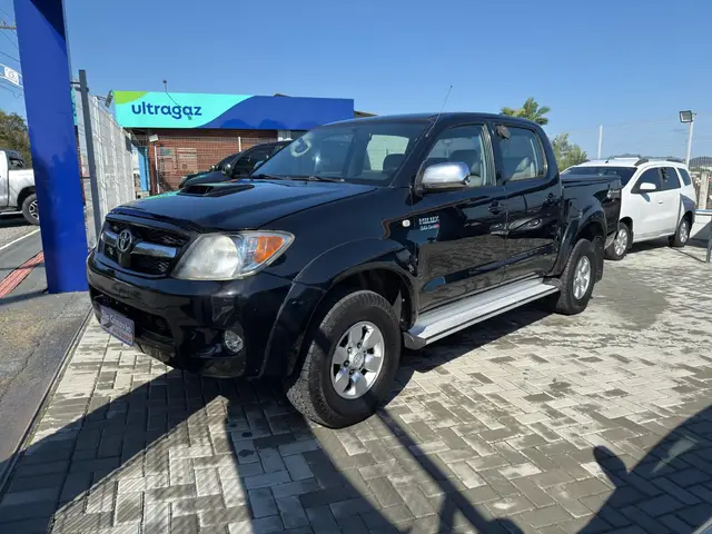Carro Toyota Hilux Cabine Dupla 2008 Hilux SRV 4X4 3.0 (cab dupla) (aut)