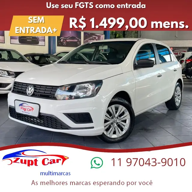 Carro Volkswagen Gol 2021 1.0 12v (Flex)