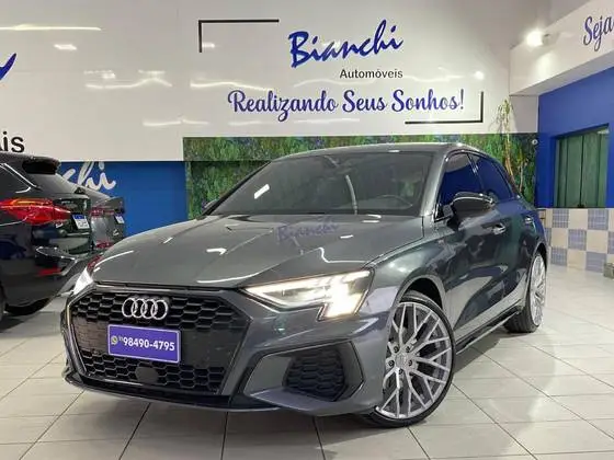 Carro Audi A3 Sportback 2022 S-Line 2.0 TFSI S-Tron.(Híb.)