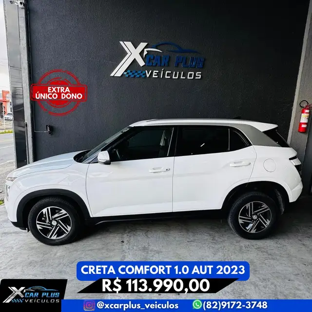Carro Hyundai Creta 2023 Comfort 1.0 Turbo (Aut) (Flex)