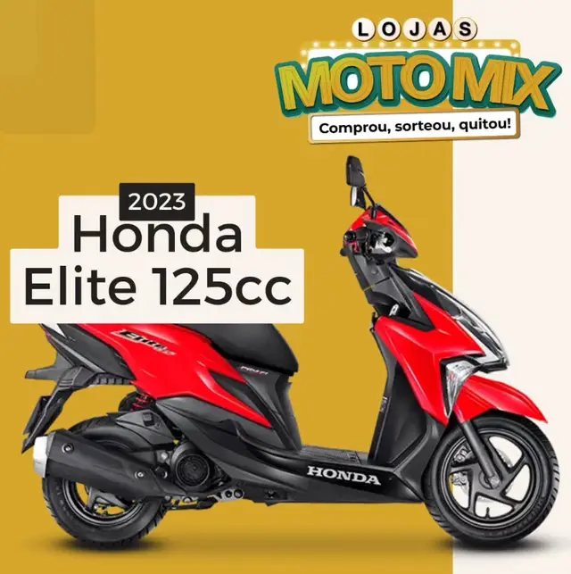 Moto Honda Elite 125 2025 CBS