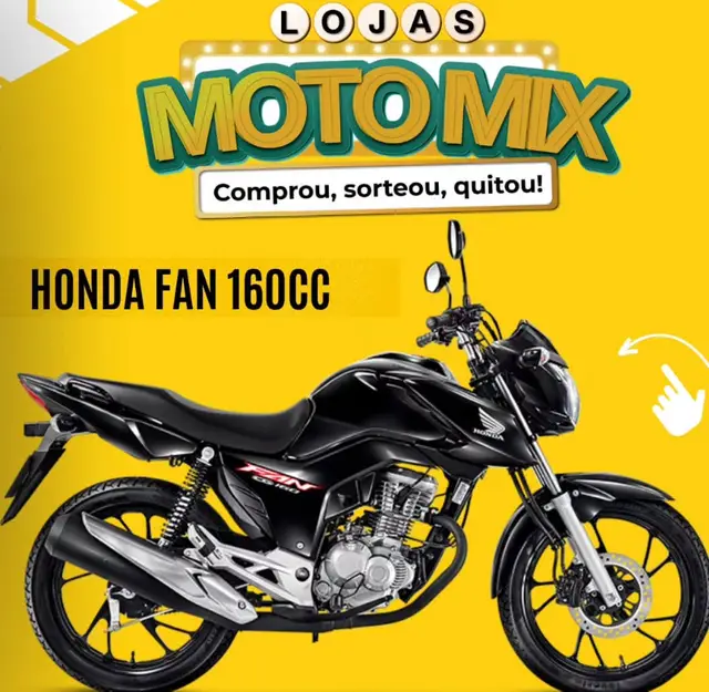 Moto Honda CG 160 2025 Fan