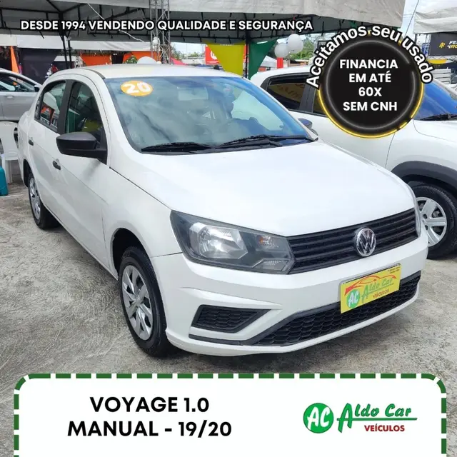Carro Volkswagen Voyage 2020 1.0 MPI (Flex)