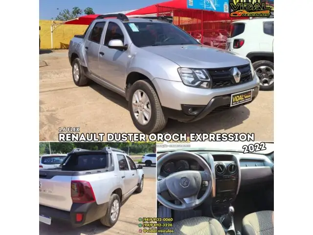 Carro Renault Duster Oroch 2022 1.6 16V SCe Expression (Flex)